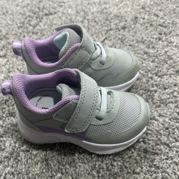 Athletic Works Baby Girl Mesh Jogger Sneakers Size 3 - Picture 4 of 6